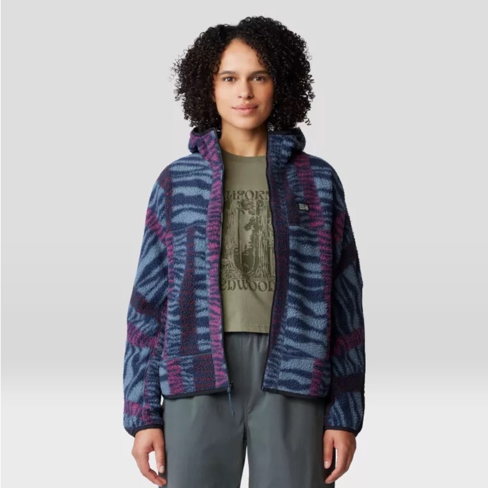 Mountain Hardwear Women's Print Utility Zip Hoodie Jacket